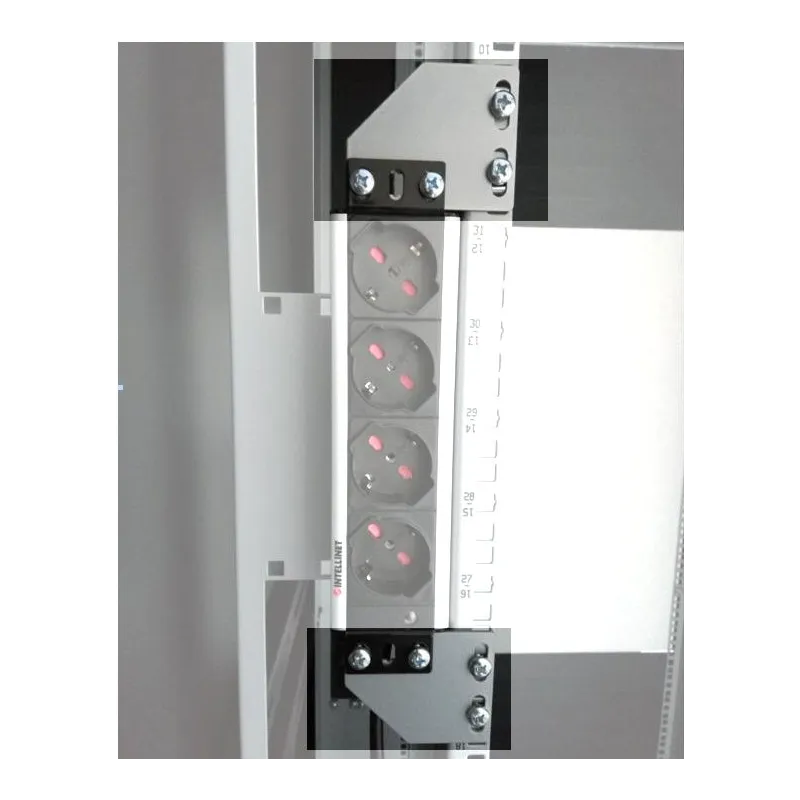 Staffe per montaggio verticale su montanti rack
