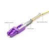 Cavo Fibra Ottica LC/LC Uniboot HD 50/125 Multimodale LSZH 1m OM4