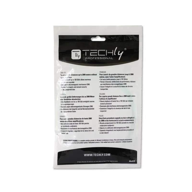 Cavo Fibra Ottica LC/LC Uniboot HD 50/125 Multimodale LSZH 5m OM4