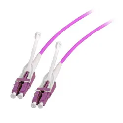 Cavo Fibra Ottica LC/LC Uniboot HD 50/125 Multimodale LSZH 10m OM4