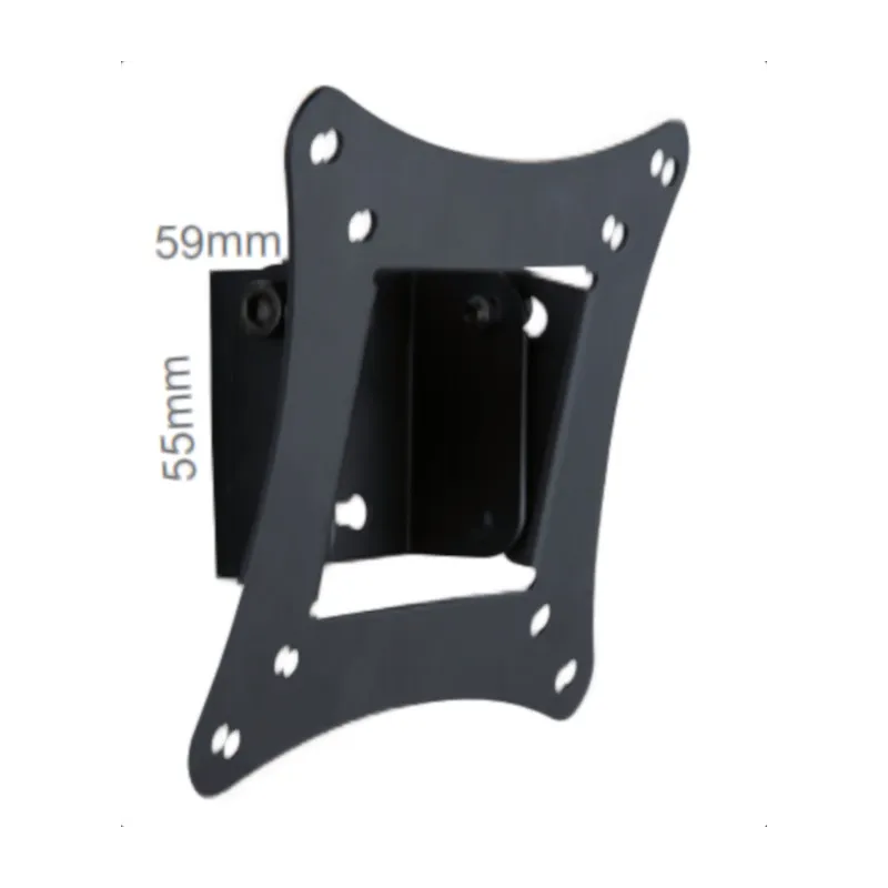 Supporto a Muro Inclinabile per TV 13-30'' nero