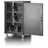 Carrello Stazione di Ricarica Ventilato 36 Notebook o Smartphone Nero