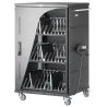 Carrello Stazione di Ricarica Ventilato 36 Notebook o Smartphone Nero
