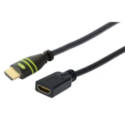 Cavo Prolunga HDMI High Speed con Ethernet 4K@60Hz M/F 0,2 m