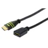 Cavo Prolunga HDMI High Speed con Ethernet 4K 60Hz M/F 1,8 m