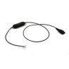 GN1900 duo jabra con cavo incluso GN 1900