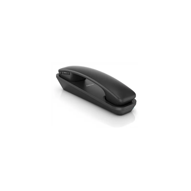 Jabra Handset 450™ Microtelefono senza fili per softphones/Comunicazione unificata con tecnologia DECT e base USB, color nero