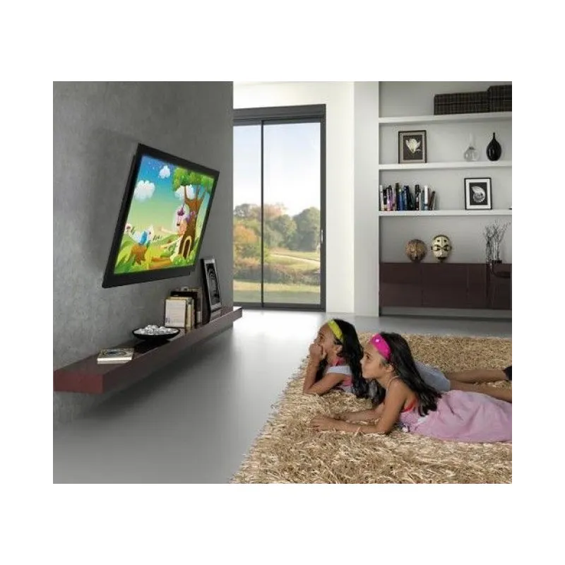 Staffa a Muro Universale 2 Snodi per TV LED-LCD 13-42'' Nero