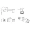 Plug RJ45 Cat.8.1 Schermato STP EconLine