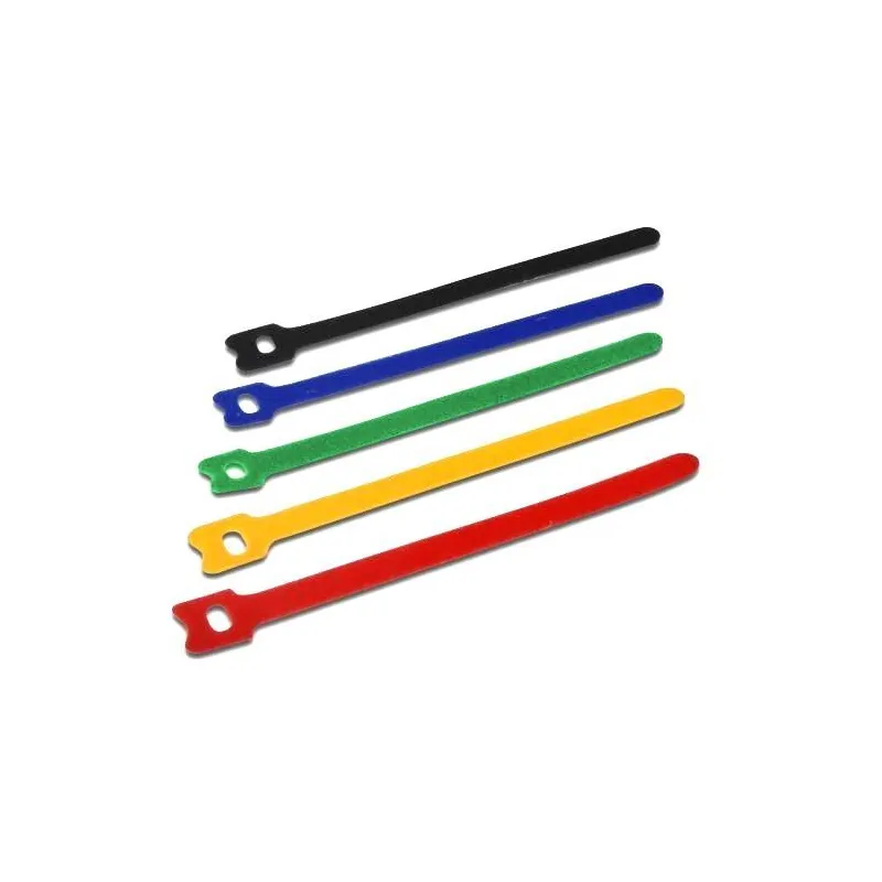 Fascette Fermacavo Multicolor in Velcro Set da 10pz