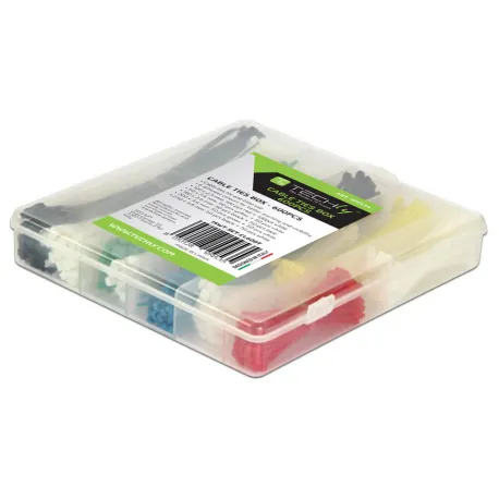 Fascette Fermacavo Colorate Kit da 600pz
