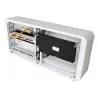 Armadio rack 19'' Ghost  con porta grigliata Bianco 