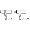 Lucchetto di Sicurezza per Notebook con Chiave per HP Nano