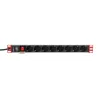 Multipresa per Rack 19'' 8 Uscite Spina Schuko