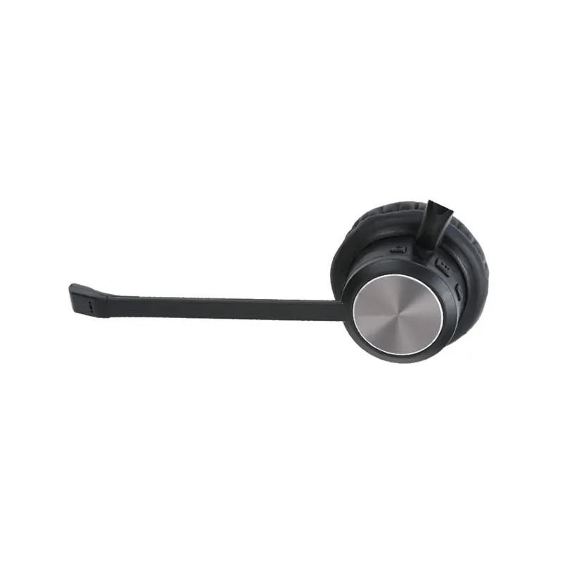 Cuffia bluetooth professionale ad archetto con base ricarica