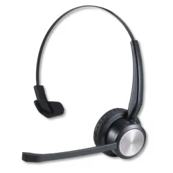 Cuffia bluetooth professionale ad archetto con base ricarica