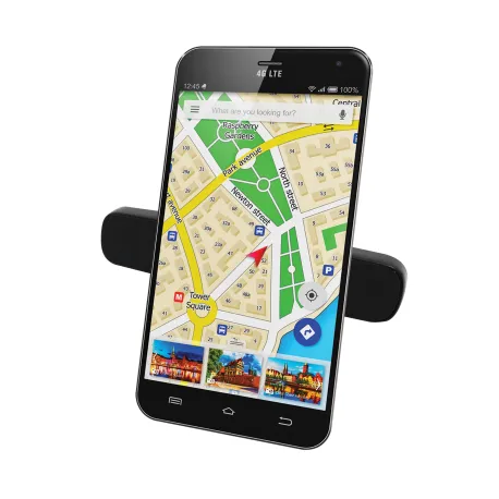 Supporto magnetico da auto per Smartphone con doppia clip