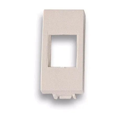 Adattatore Frutti RJ45 per Ticino Light Bianco