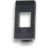 Adattatore Frutti RJ45 per Ticino International Nero
