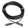 Cavo USB 3.0 SuperSpeed AOC in Fibra Ottica USB A M/F 10m Nero