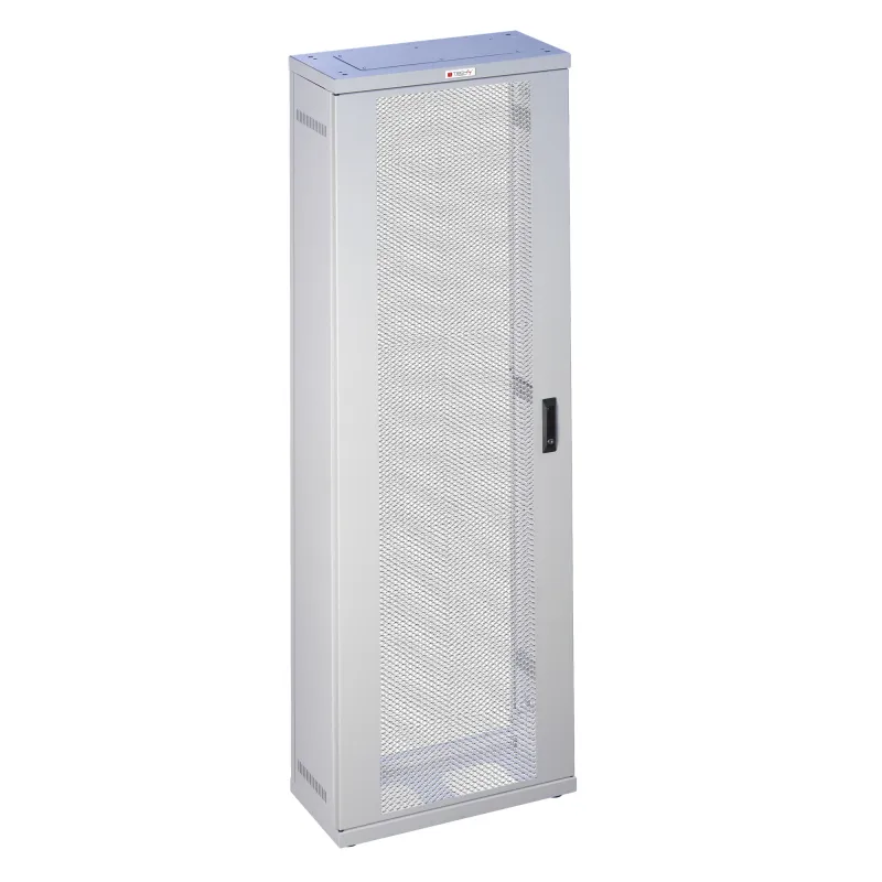 Armadio ETSI 21'' 47 unit&agrave; prof. 600 Porte Grigliate Grigio