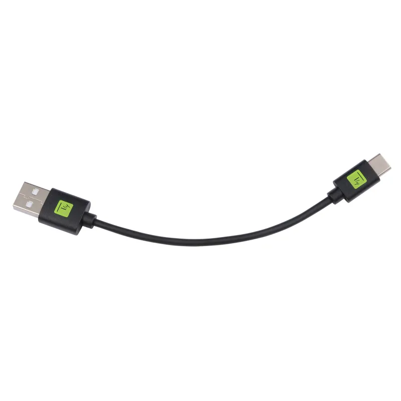 Cavo USB A Maschio 2.0 / USB-C&trade; Maschio 0,1m Nero