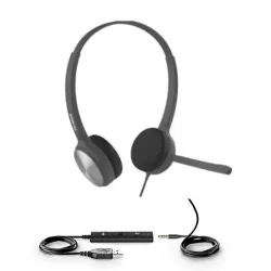 Yealink UH36 Dual cuffia stereo USB + Jack 3,5 mm