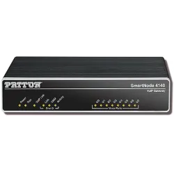 Patton SmartNode VoIP Gateway, 2FXS, 2 VoIP Calls, 4 SIP-SIP Calls upg. Transcoding (max. 4calls), 2x Gig Ethernet