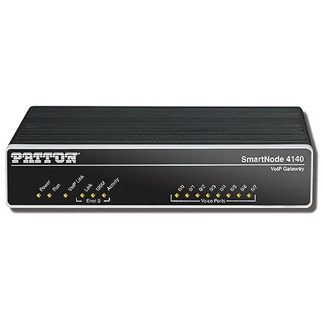 Patton SmartNode VoIP Gateway, 2FXS, 2 VoIP Calls, 4 SIP-SIP Calls upg. Transcoding (max. 4calls), 2x Gig Ethernet