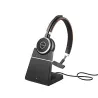 Jabra Evolve 65 UC Mono con Sede di ricarica e Nano Dongle 370 USB