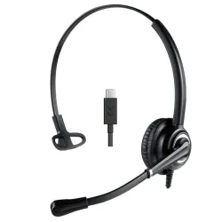 Cuffia mono USB-C con mcirofono ultra noise cancelling NC Ezlight Top