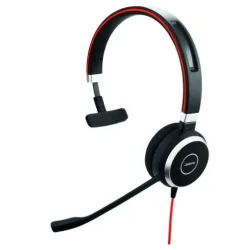 Jabra evolve 40 mono con cavo USB-C certificata Microsoft