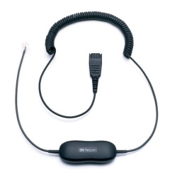 Jabra Smart cord cavo spiralato 2 m universale per cuffie GN Jab