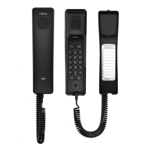 Fanvil H2U telefono IP hotel nero