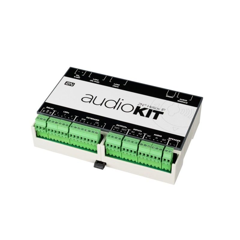 2N Helios IP Audio Kit  controllo relè e audio da remoto