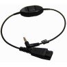 Cavo Jabra 3,5 mm per iphone e blackberry