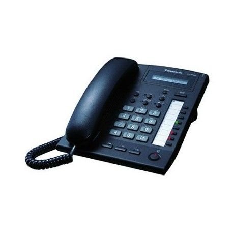 Telefono Panasonic KX-T7665 nero ricondizionato