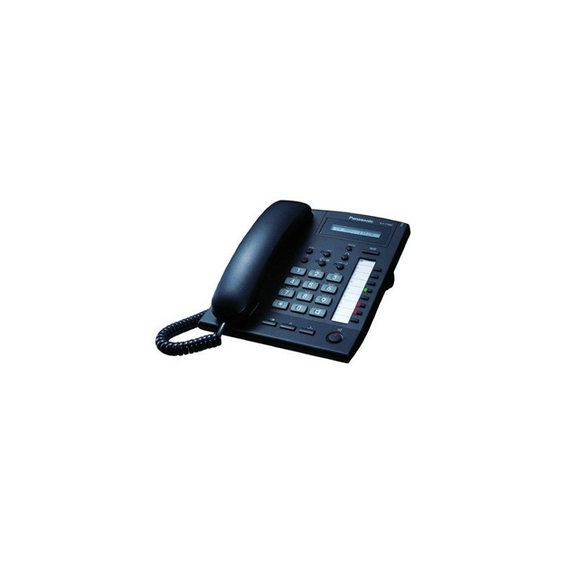 Telefono Panasonic KX-T7665 nero ricondizionato