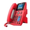 Fanvil X5U rosso telefono IP bluetooth 30 tasti colore rosso