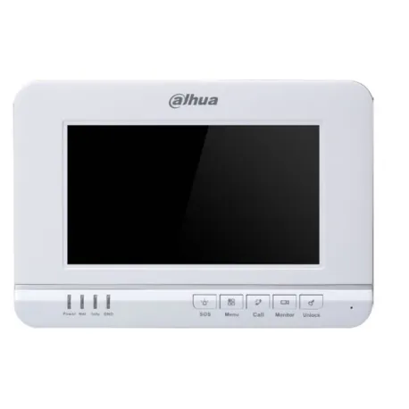 Postazione interna Touch Screen 7" Dahua VTH1520 bianco