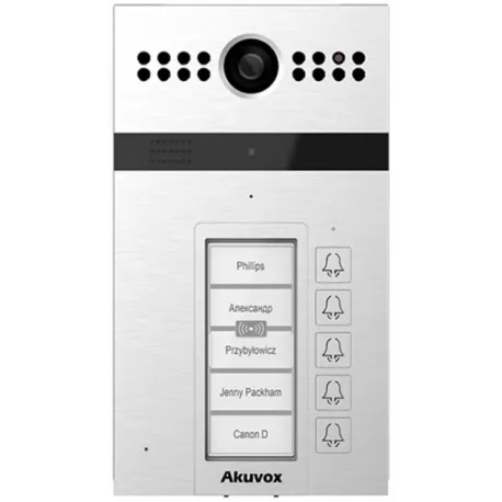 Akuvox R26B SIP Video Door Phone 5 tasti chiamata
