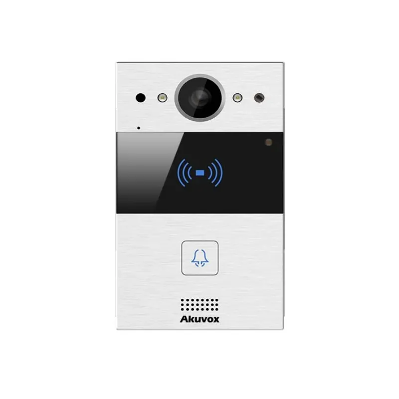 Akuvox R20A V2 ONVIF SIP Videocitofono 1 tasto RFID superficie