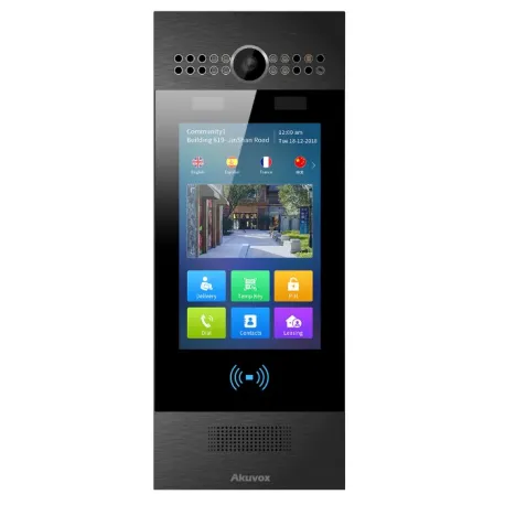 Akuvox R29C-B videocitofono con misurazione temperatura e riconoscimento facciale