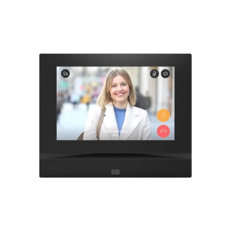 2N Indoor View monitor touch nero