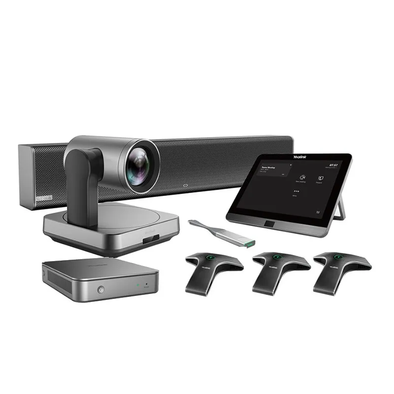 Yealink ZVC840 sistema videoconferenza Zoom con 3 microfoni