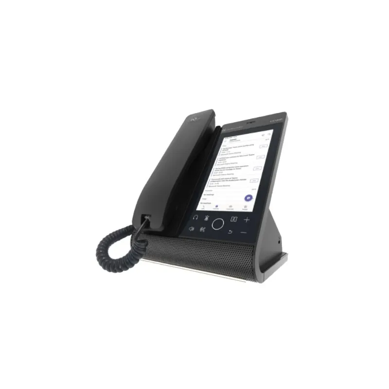 Audiocodes C470HDBW Microsoft Teams native Ip phone touchscreen