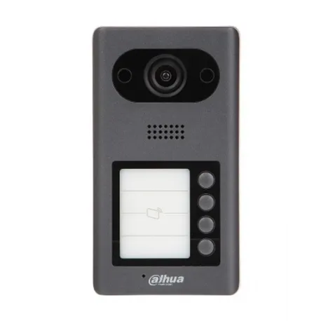 Videocitofono IP Dahua VTO3211D-P4-S2 PoE IP65 4 tasti