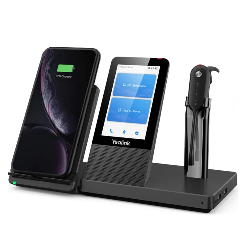 Yealink WH67 cuffia convertibile multiuso touchscreen