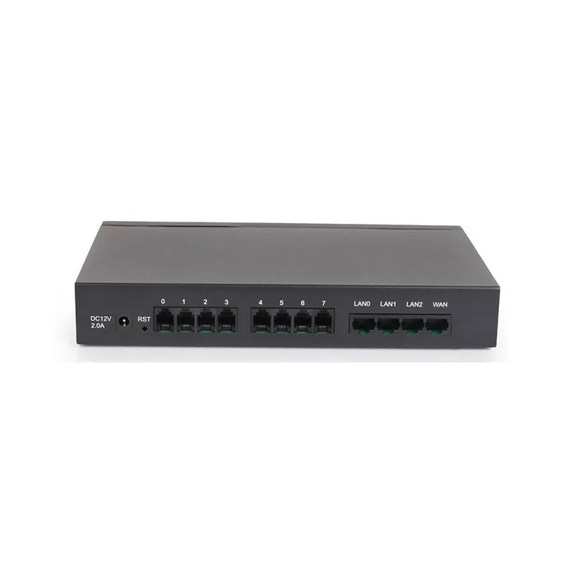 Gateway VoIP 4 fxs + 4 fxo Dinstar DAG1000 4S4O