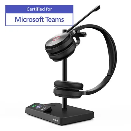 Yealink WH62 Dual Ms Teams cuffia cordless 2 USB